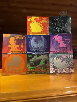 Factory Sealed Pokemon Elite Trainer Box Lot/Collection - Image 1