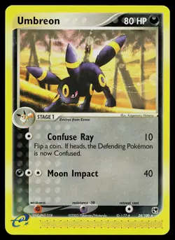 Pokemon Card - Umbreon Sandstorm 24/100 Rare - Image 1