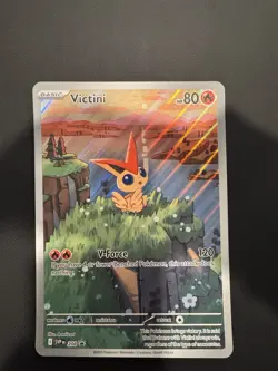 Victini 208 Jumbo Holo Black Bolt and White Flare Promo Card - Image 1