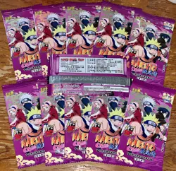 Anime NARUTO Ninja CCG Trading Card Booster Packs Set of 11 Tier 2~NEW & SEALED - Image 2