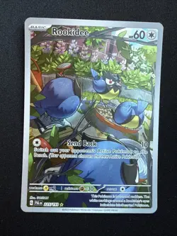 Pokemon TCG Rookidee Full Art Holo Card 225/193 Paldea Evolved Illustration Rare - Image 1