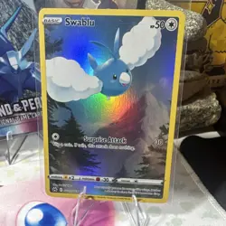 The Pokemon Company Swablu GG27/GG70 Crown Zenith Ultra Rare Full Art Holo Eng - Image 1