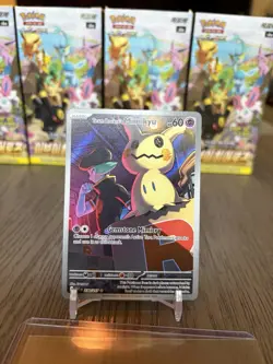 Pokemon Ascended Heroes Team Rocket's Mimikyu 238/217 Illustration Rare NM/M - Image 1