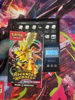 (VERY HEAVY)🔥151.42g Pokemon Ascended Heroes Booster Bundle Brand New Sealed ✅ - Image 1
