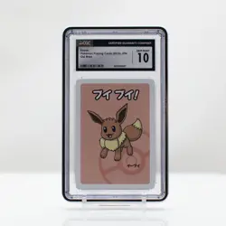 Pokemon Eevee Old Maid Japanese Playing Cards 2019 - CGC 10 Gem Mint - Image 1