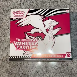 Pokemon White Flare ETB + Unova MiniTin | ships w/ FREE Booster & Graded Card! - Image 4