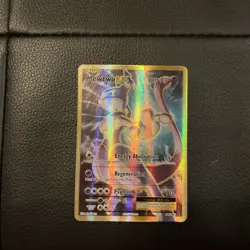 2016 Pokemon XY Evolutions Mewtwo EX Full Art 103/108 #103 LP - Image 1