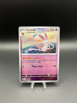 Pokemon TCG Sylveon Poke Ball Reverse Holo Prismatic Evolutions 040/131 NM - Image 1