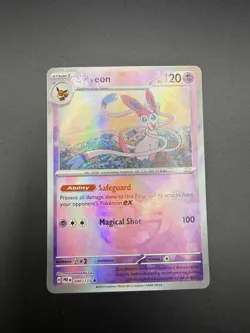 Pokemon TCG Sylveon Poke Ball Reverse Holo Prismatic Evolutions 040/131 NM - Image 3