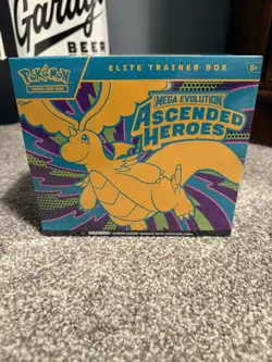 Pokemon Mega Evolutions Ascended Heroes Elite Trainer Box ETB Factory Sealed - Image 1
