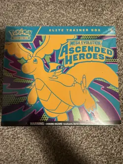 Pokemon Mega Evolutions Ascended Heroes Elite Trainer Box ETB Factory Sealed - Image 5