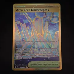 Area Zero Underdepths 174/142 Stellar Crown Secret Rare Holo LP - Image 1