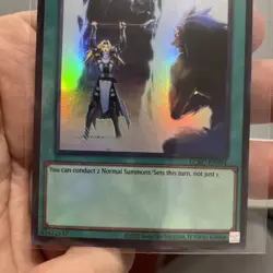 Double Summon LCKC-EN091 ULTRA RARE Unlimited NM! +Bonus Card FREE SHIPPING! - Image 2