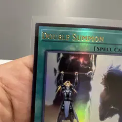 Double Summon LCKC-EN091 ULTRA RARE Unlimited NM! +Bonus Card FREE SHIPPING! - Image 4