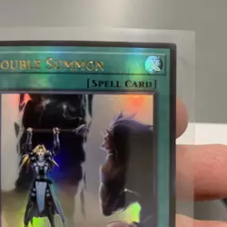 Double Summon LCKC-EN091 ULTRA RARE Unlimited NM! +Bonus Card FREE SHIPPING! - Image 5