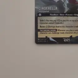 Disney Lorcana D23 Promo - Cinderella Stouthearted - 02/D23 - Image 5