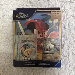 FABLED Collection Starter Set Kit (4 BOOSTER PACKS) Disney Lorcana TCG - Image 1