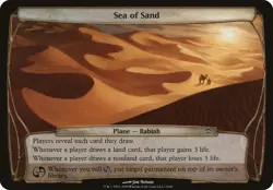 Sea of Sand Planechase 2009 NM Common MAGIC THE GATHERING MTG CARD ABUGames - Image 1