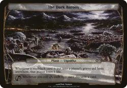 The Dark Barony Planechase 2009 NM Common MAGIC THE GATHERING CARD ABUGames - Image 1