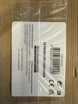 Sandaconda 082/163 2021 EB Games Exclusive Pokemon Card Promo Cosmos Holo SEALED - Image 2