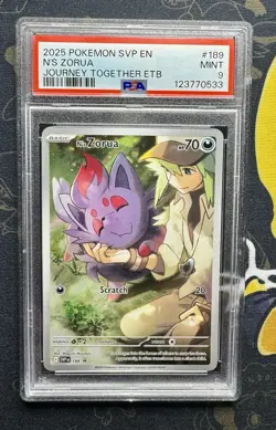 N's Zorua 189 Sv: Scarlet & Violet Promo Cards Holo - Image 1