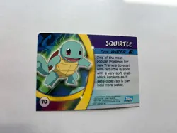Pokemon Card Squirtle No. 70 Topps Advanced Challenge *Foil* 2004 - Image 4