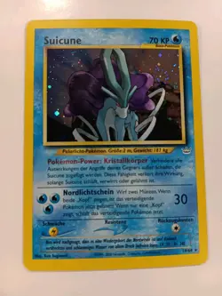 Suicune 14/64 (German) Neo Revelation Holo Rare Pokemon Card - Image 2