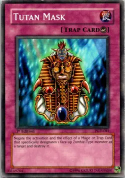 Tutan Mask PGD-041 Yu-Gi-Oh! Card Light Play 1st Edition - Image 1