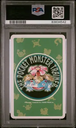 Pokemon Green Clefairy 9 of Hearts Playing Poker Card 1996 PSA 10 GEM MINT - Image 2