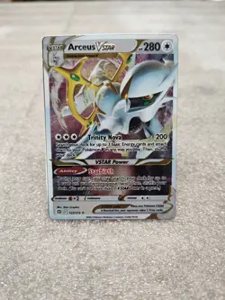 Arceus V and Arceus VSTAR (Misalignment) Metal Promo Cards - Image 2