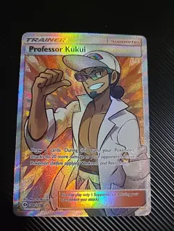 Professor Kukui - 148/149 - Pokemon Sun & Moon Full Art Ultra Rare Card NM/LP - Image 1