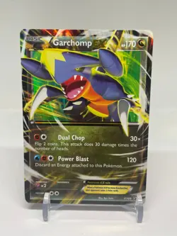 Pokemon TCG Card Basic Garchomp EX Holo XY09 XY Black Star Promo NM - Image 1