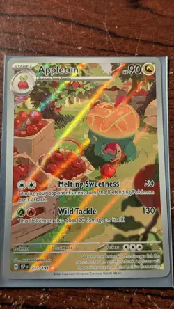 Pokemon Card Scarlet Violet Illustration Rare Lot (Near Mint) Appleton Flapple - Image 4