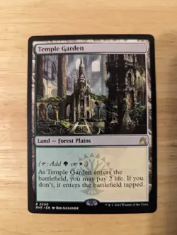 Magic: The Gathering MTG Temple Garden Ravnica Remastered Rare #0290 - Image 2