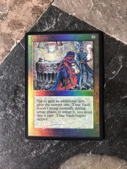 MTG - Time Vault - FOIL - Beta - Unlimited - Legacy - Alt - WATCH VIDEO OF ITEM! - Image 3