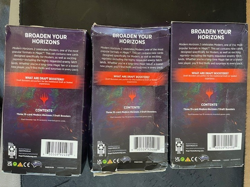 3 x BOXES (9 packs total) Factory Sealed Modern Horizons 2 Draft Set (box wear) - Image 2
