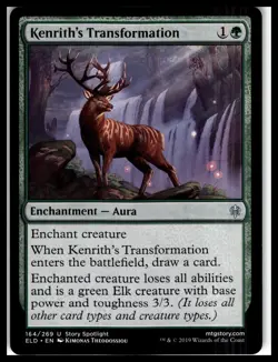 Throne of Eldraine #164 Kenrith's Transformation - Image 1
