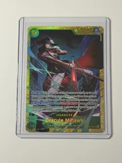 Dracule Mihawk - OP14-119 The Azure Sea's Seven Foil One Piece - Image 1