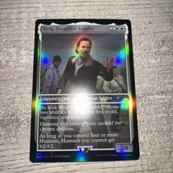 MTG Rick, Steadfast Leader - Foil, NM, English Secret Lair Drop Series - Image 1