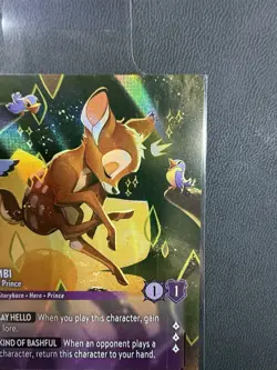 Bambi - Little Prince 209/204 Reign of Jafar Disney Lorcana Enchanted - Image 4