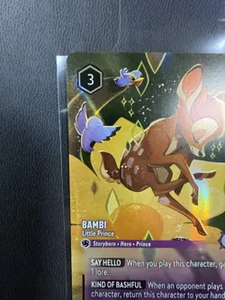 Bambi - Little Prince 209/204 Reign of Jafar Disney Lorcana Enchanted - Image 5