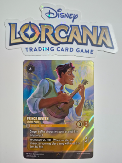 Disney Lorcana Shimmering Skies Enchanted Prince Naveen Ukulele Player NM Rare - Image 1