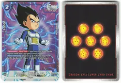 Vegeta (Mini) : DA (Alternate Art) FB04-045 SR Dragon Ball Super Card - Image 1