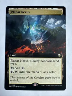 Planar Nexus Extended Art Non-Foil NM - Modern Horizons 3 - Image 1