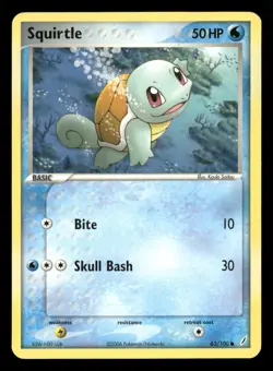 Squirtle - 63/100 - Common - Crystal Guardians - Pokemon Card - MP - Image 1