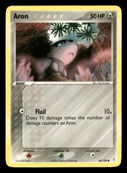 Aron - 44/100 - Common - Crystal Guardians - Pokemon Card - LP - Image 1