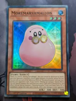 Moremarshmallon LEDE-EN005 Super Rare 1st Edition YuGiOh TCG Card - Image 1