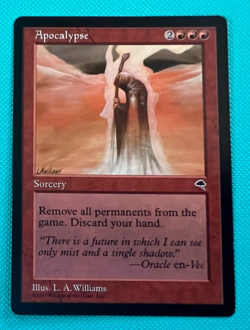 Apocalypse - Tempest - MTG - Magic the Gathering - Image 1
