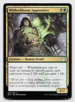 Witherbloom Apprentice 247/275 The List Reprints Magic: The Gathering NM - Image 1