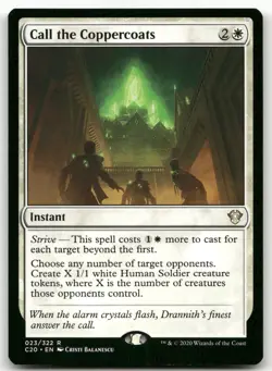 Call the Coppercoats #23 (NM) Commander 2020 C20 Magic MTG - Image 1